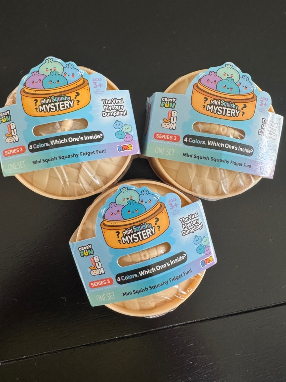 🔥🥟 Viral Mini Mystery Dumplings Never opened set of 3 🥟🔥